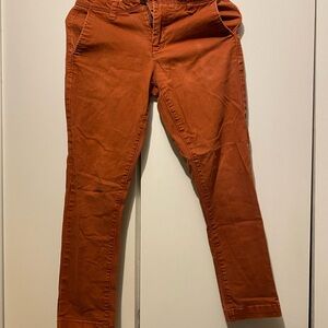 Aeropostale Men's Rust Skinny Jeans